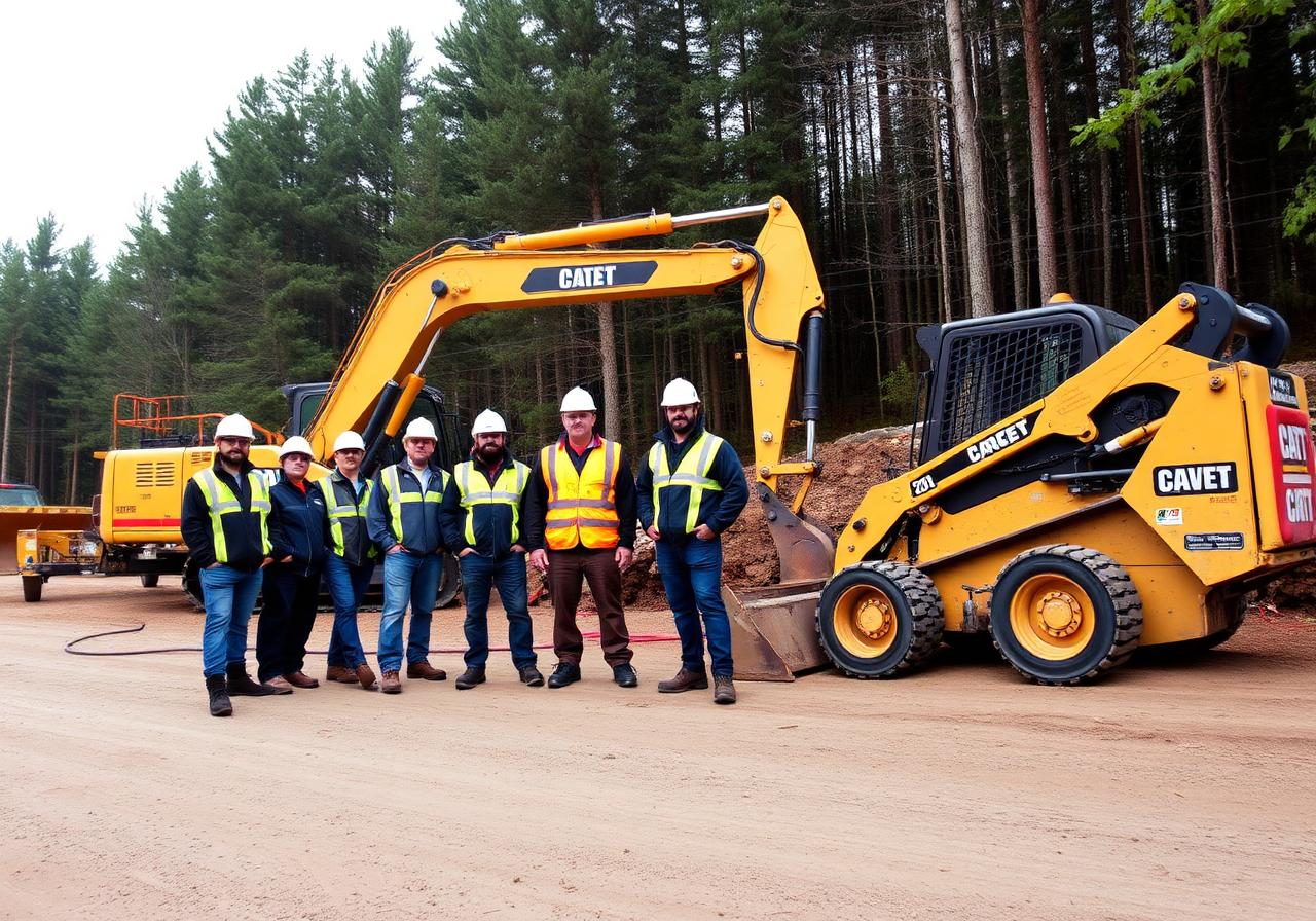 MN Land Clear crew and equipment